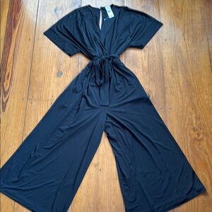 CHICOS size 1 jumpsuit black